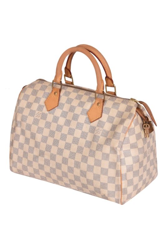 LOUIS VUITTON DAMIER AZUR SPEEDY 30 HANDBAG