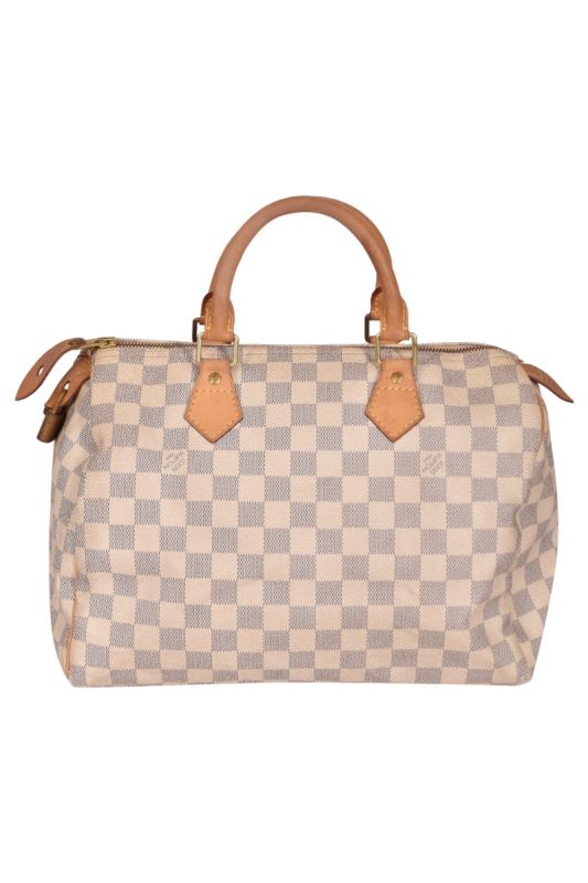 LOUIS VUITTON DAMIER AZUR SPEEDY 30 HANDBAG