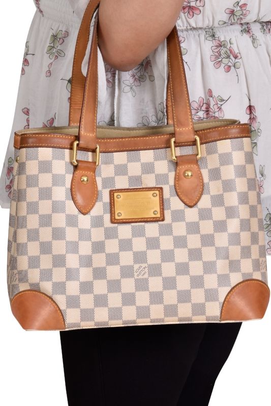 Louis Vuitton Damier Azur Hampstead PM Bag