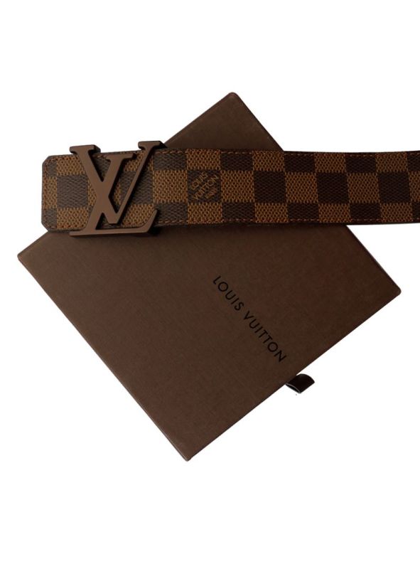 LOUIS VUITTON DAMIER BROWN BELT