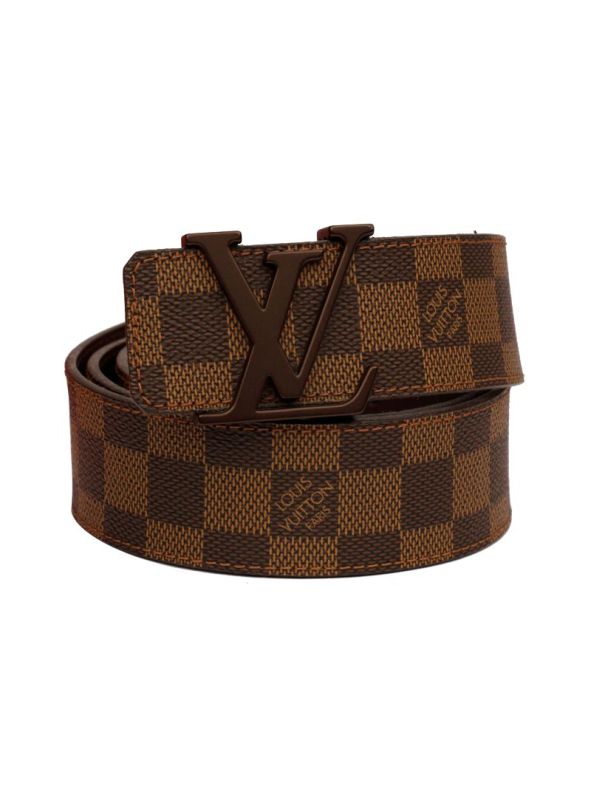 LOUIS VUITTON DAMIER BROWN BELT