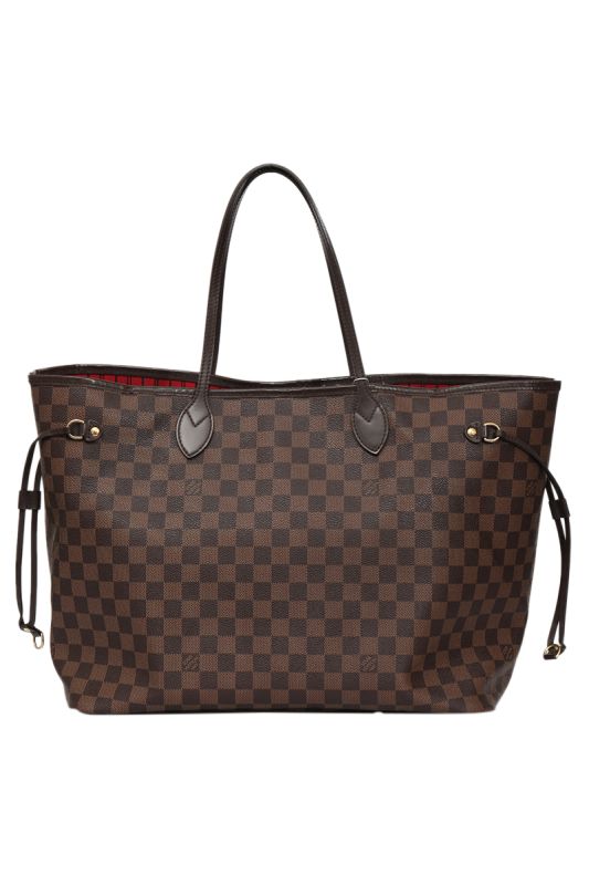 Louis Vuitton Damier Canvas Neverfull Gm Tote Bag RT164-10