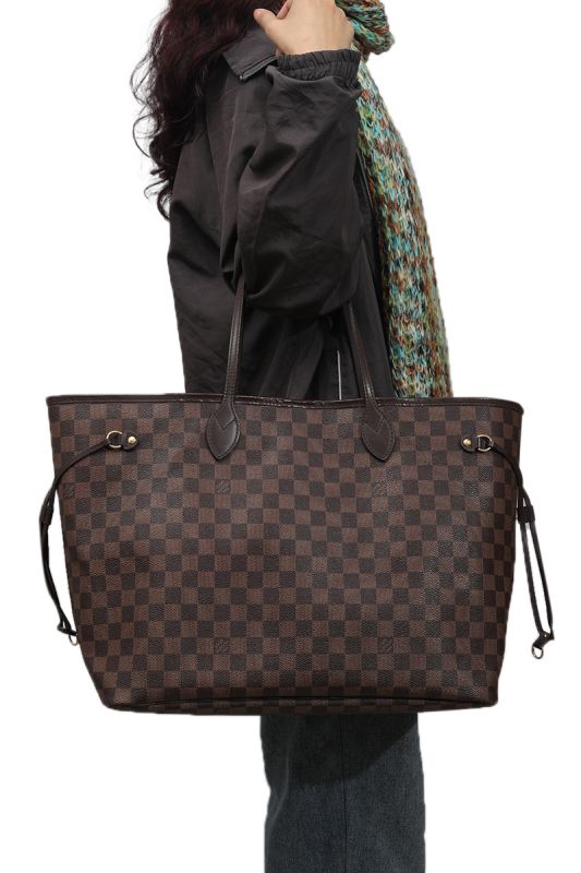 Louis Vuitton Damier Canvas Neverfull Gm Tote Bag