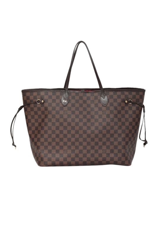 Louis Vuitton Damier Canvas Neverfull Gm Tote Bag RT164-1014