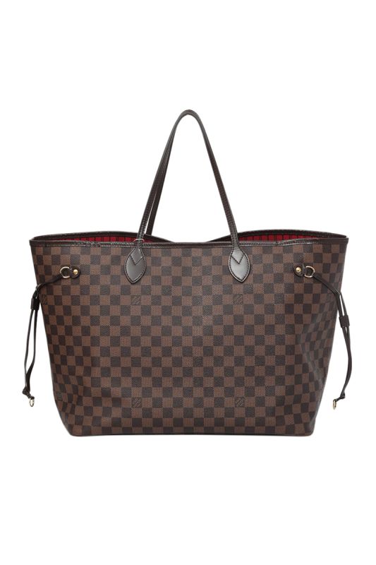 Louis Vuitton Damier Canvas Neverfull Gm Tote Bag RT164-1014