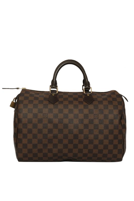 Louis Vuitton Damier Canvas Speedy 35 Bag