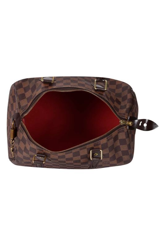 Louis Vuitton Damier Checks Speedy 30 Bag RT110-10