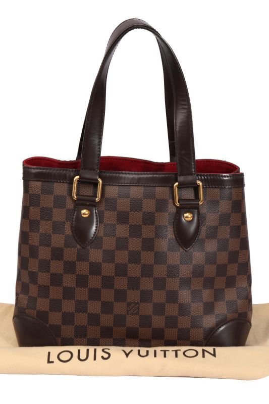 Louis Vuitton Damier Ebene Brown Shoulder Bag 