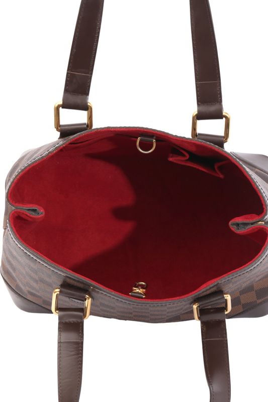 Louis Vuitton Damier Ebene Brown Shoulder Bag 