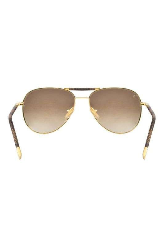 Louis Vuitton Damier Ebene Conspiration Pilote Aviators