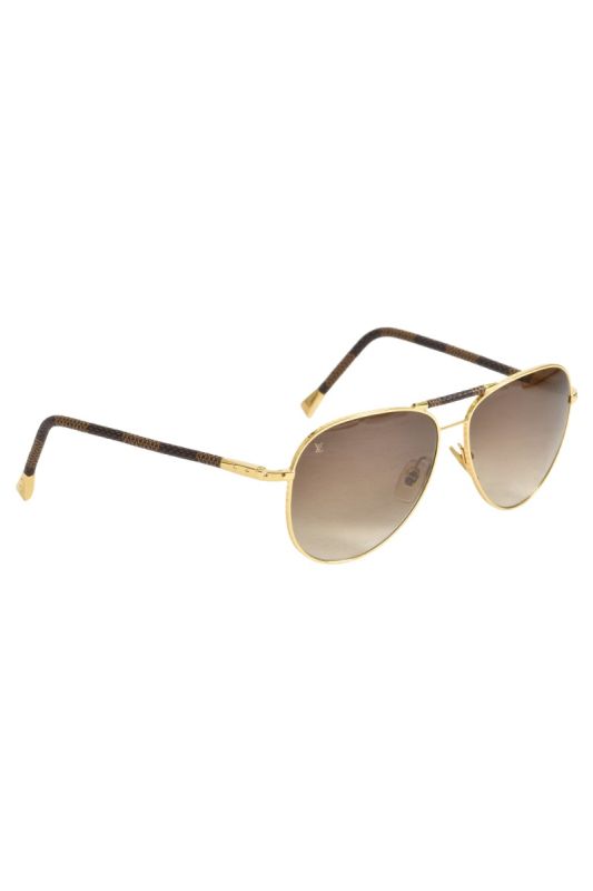 Louis Vuitton Damier Ebene Conspiration Pilote Aviators