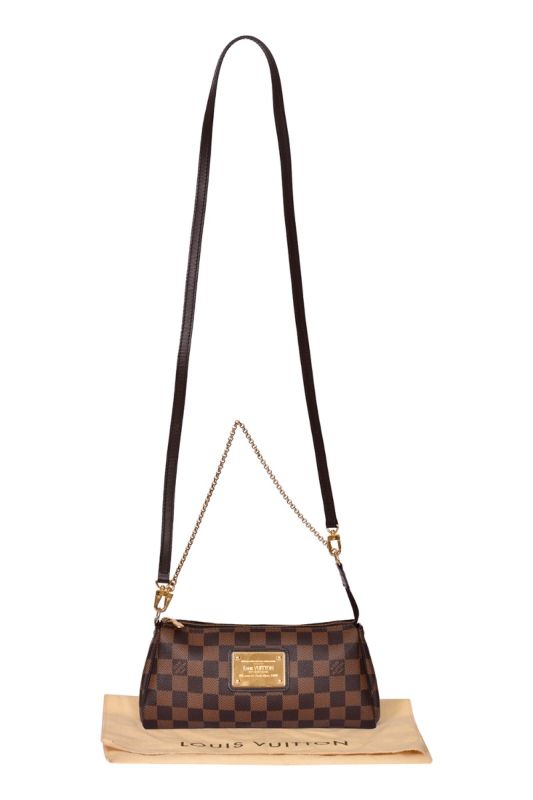 Louis Vuitton Damier Ebene Eva Crossbody Bag