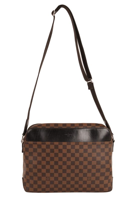 LOUIS VUITTON DAMIER EBENE JAKE MESSENGER BAG