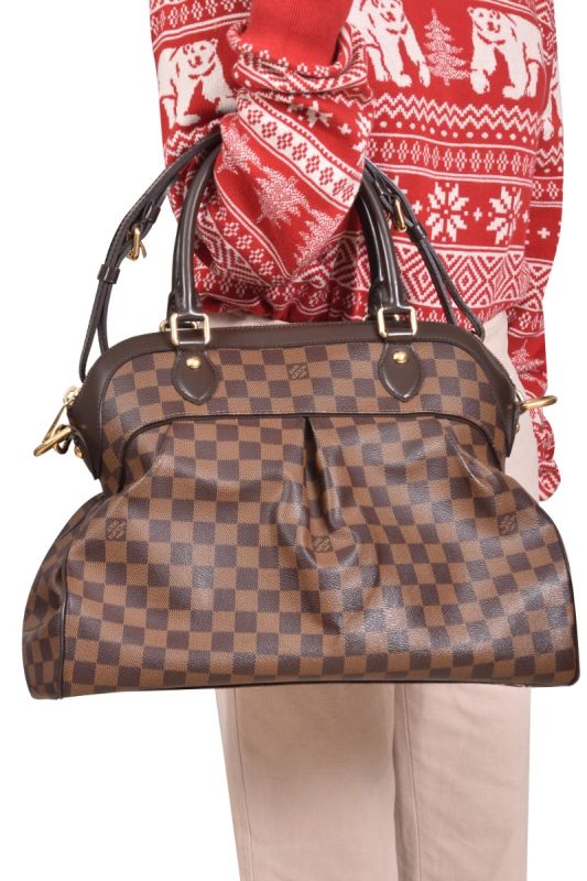 Louis Vuitton Damier Ebene Trevi GM Top-Handle Bag