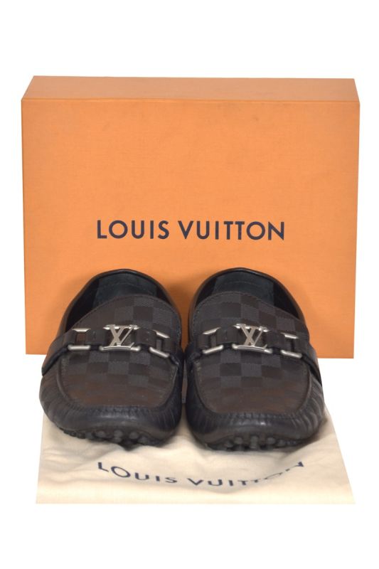 Louis Vuitton  Damier Graphite Loafers