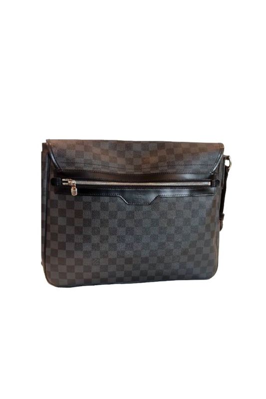 LOUIS VUITTON DAMIEREGRAPHITE LAPTOP RENZO MESSENGER BAG