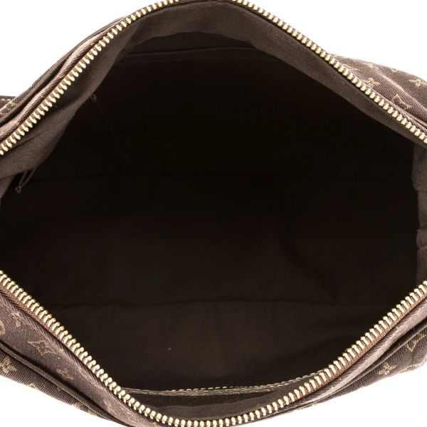 LOUIS VUITTON EBENE MONOGRAM MINI LIN BOULOGNE BAG