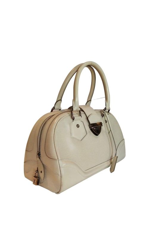 LOUIS VUITTON EPI LEATHER BOWLING MONTAIGNE GM BAG