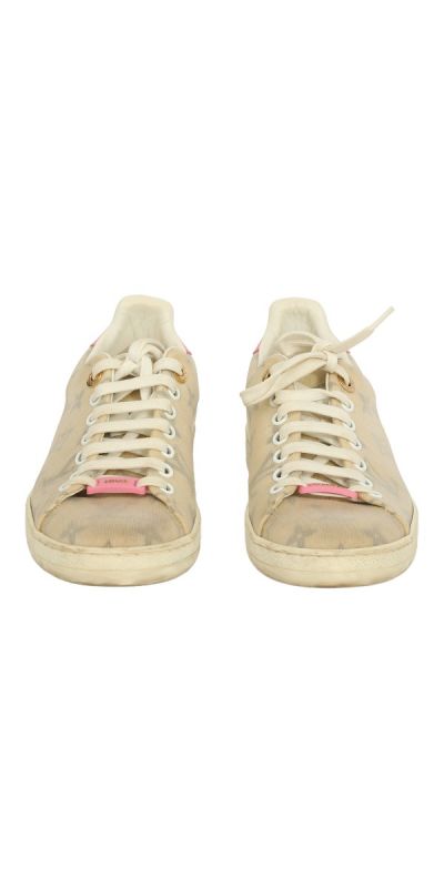 Louis Vuitton EU 36 Beige Monogram Sneaker