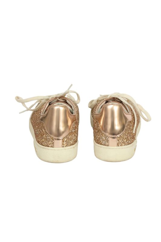 Louis Vuitton EU 36 Front Low Line Glitter Sneaker