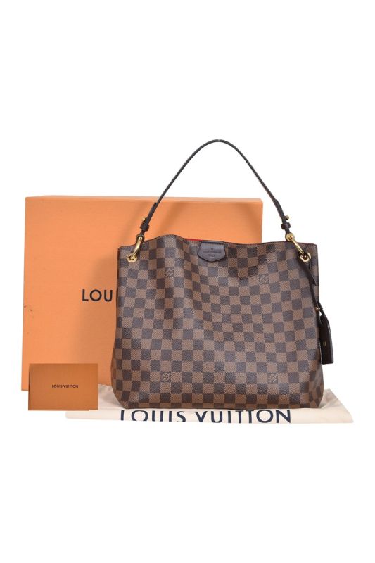 Louis Vuitton Graceful PM Damier Ebene Canvas Bag