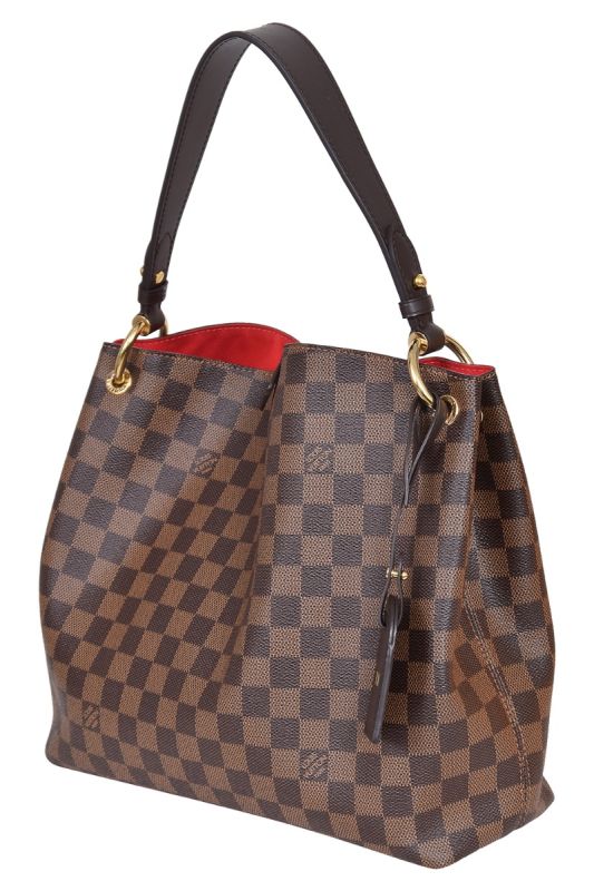 Louis Vuitton Graceful PM Damier Ebene Canvas Bag