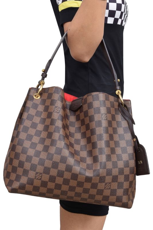 Louis Vuitton Graceful PM Damier Ebene Canvas Bag