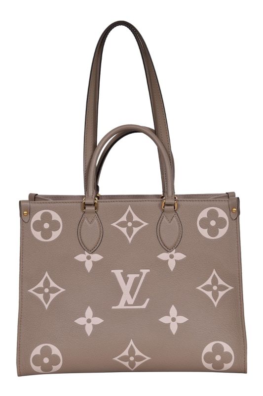 Louis Vuitton Grey On the Go Handbag