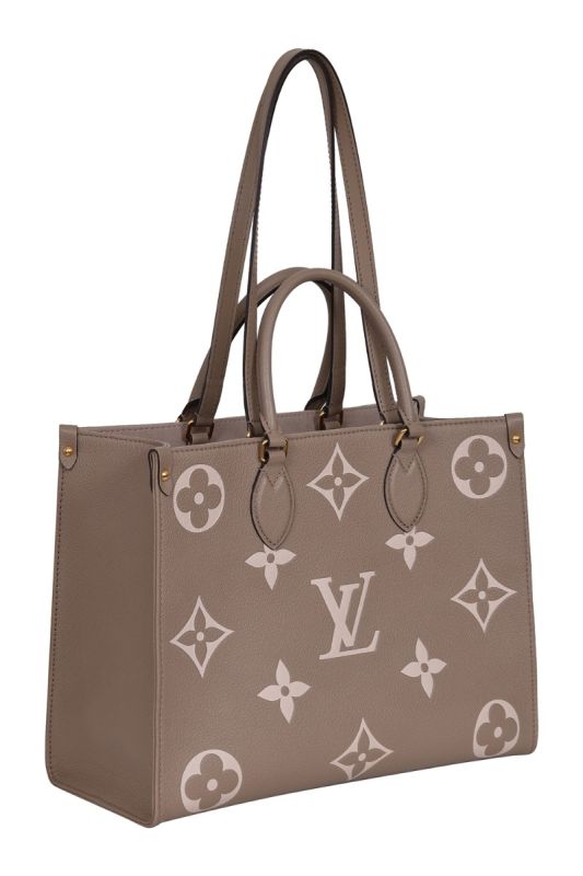 Louis Vuitton Grey On the Go Handbag