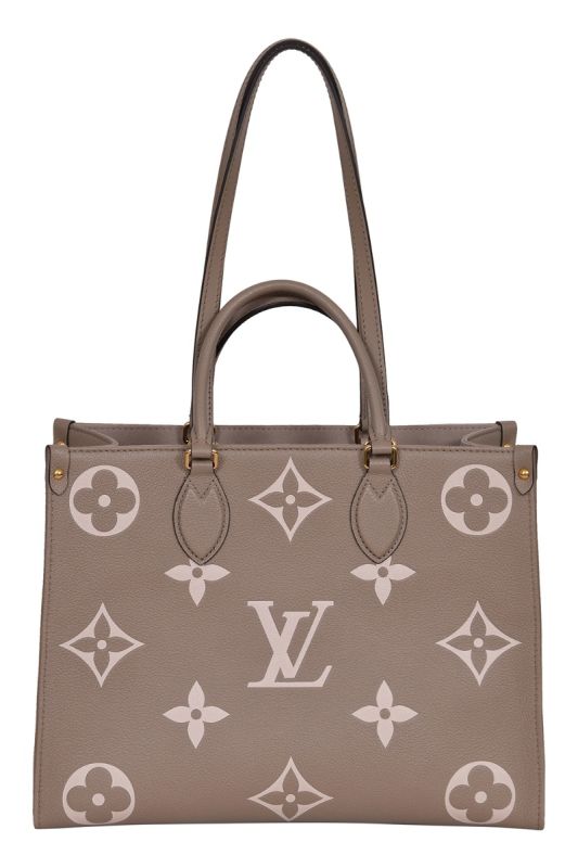 Louis Vuitton Grey On the Go Handbag