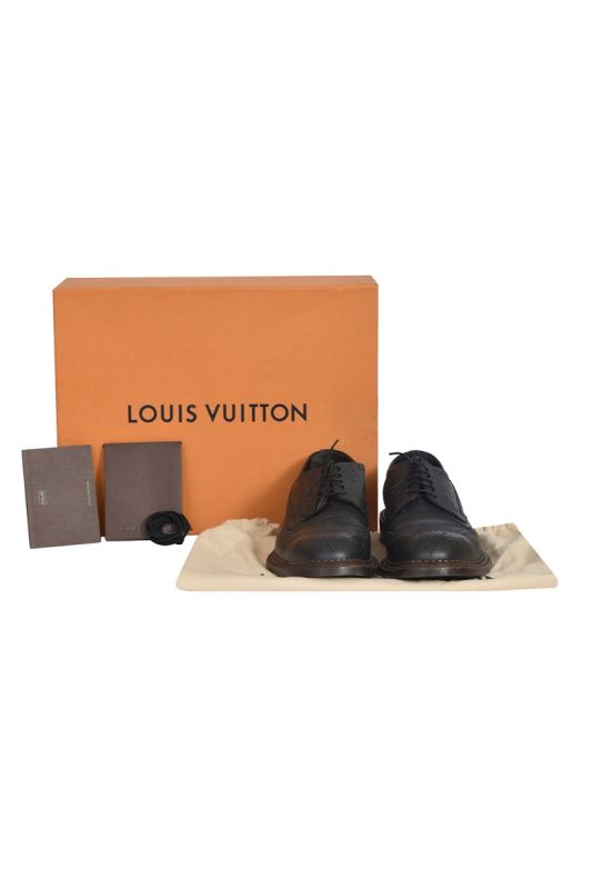 Louis Vuitton Lace-Up Buckle Shoes