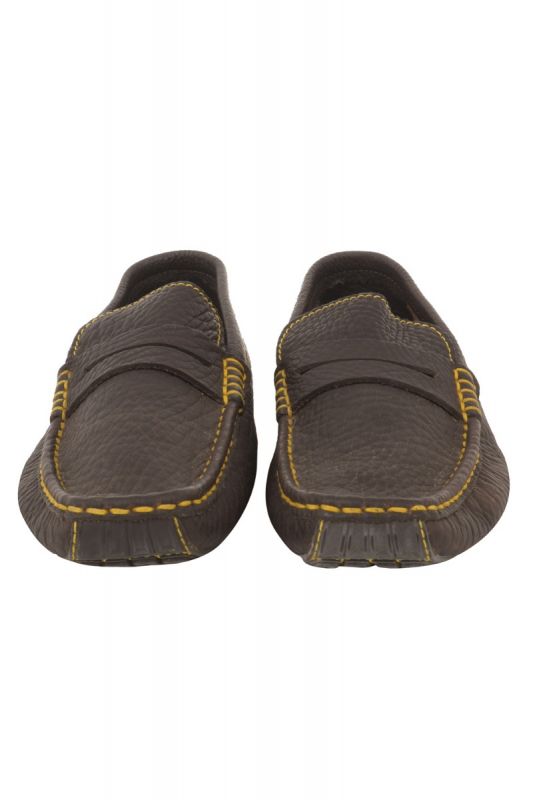LOUIS VUITTON LEATHER LOAFERS