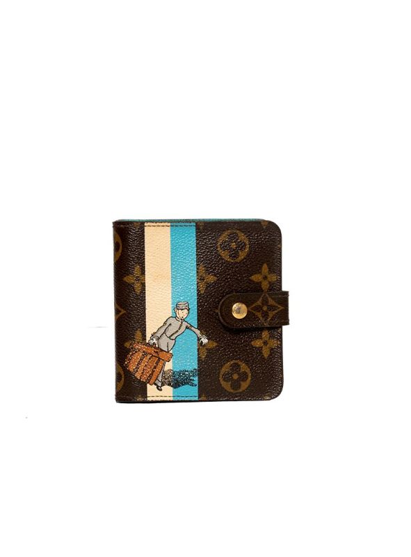 LOUIS VUITTON LIMITED EDITION BELLBOY GROOM MONOGRAM WALLET