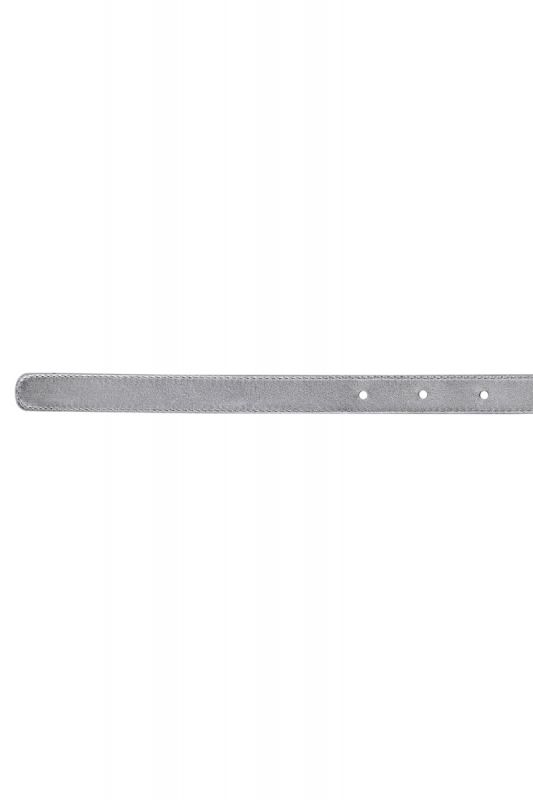 Louis Vuitton Logo Buckle Silver Belt