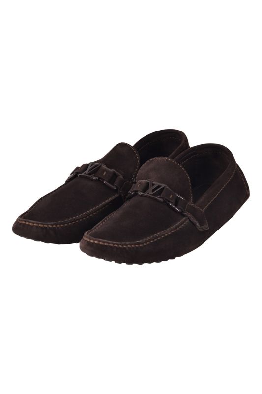 Louis Vuitton Logo Loafers