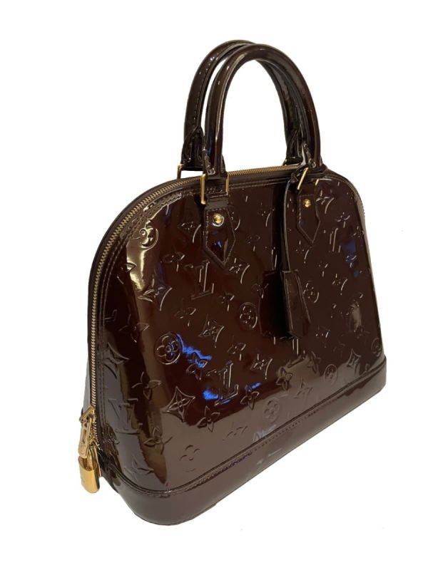 Louis Vuitton Monogram Alma Amarante PM Bag