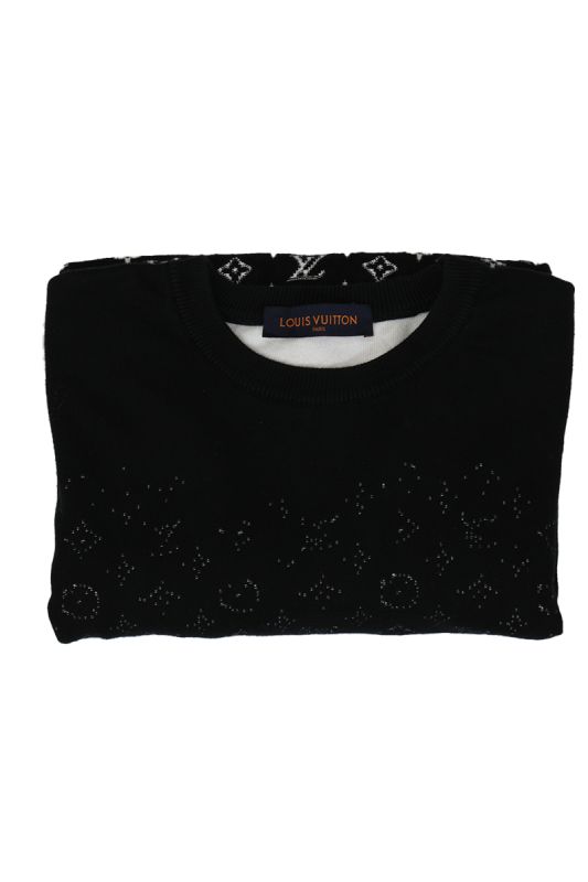 Louis Vuitton Monogram Black Sweater