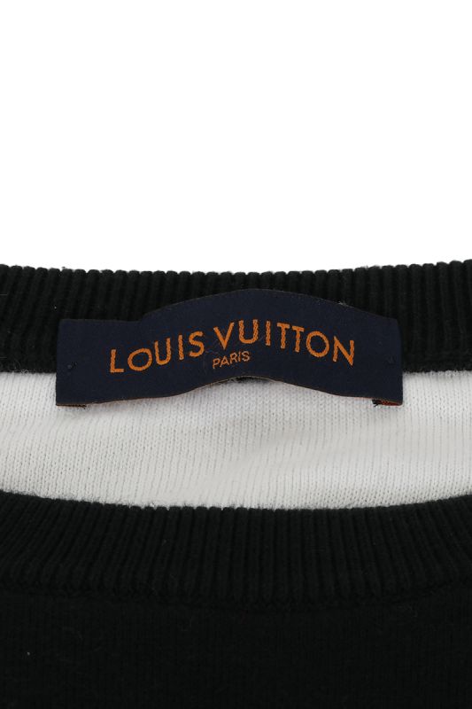 Louis Vuitton Monogram Black Sweater