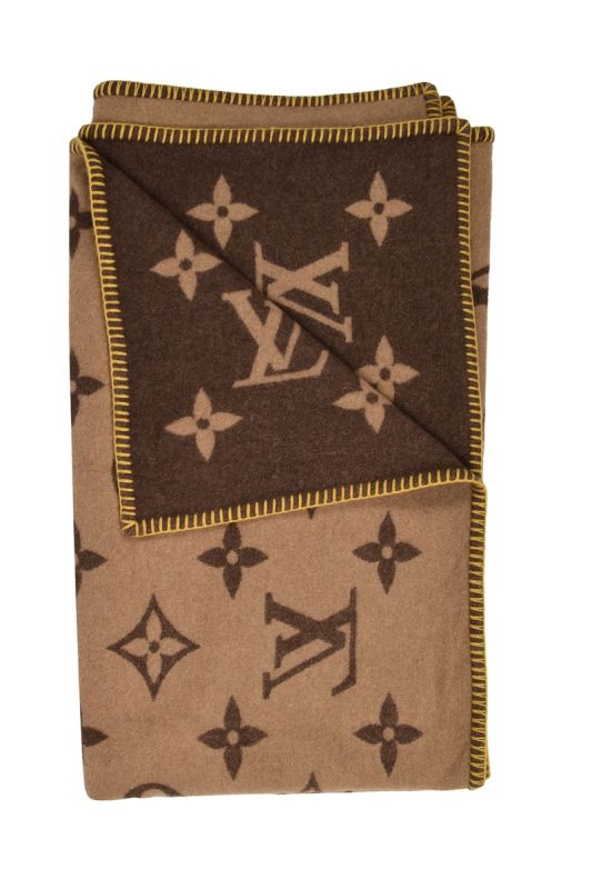 LOUIS VUITTON MONOGRAM BLANKET