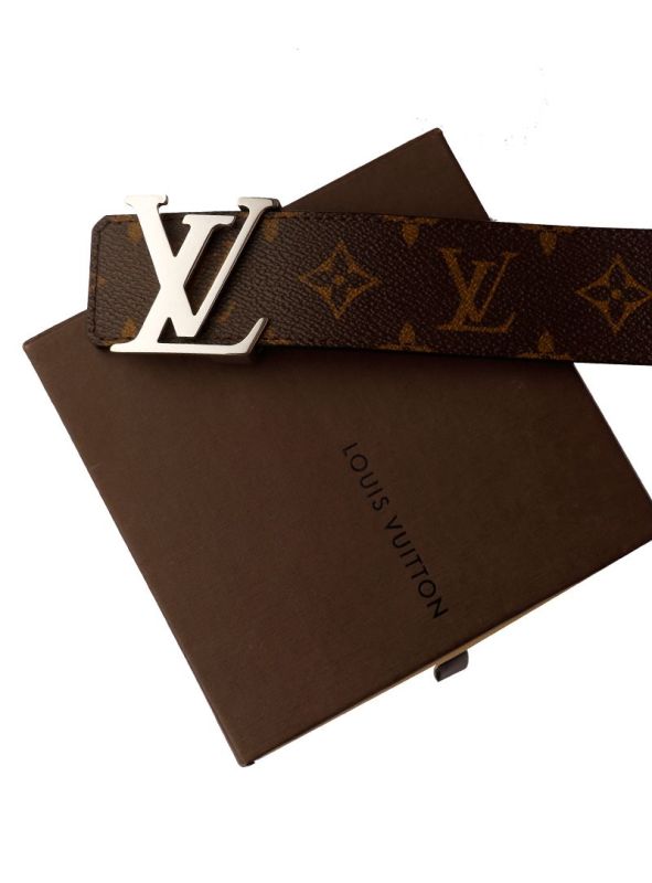 LOUIS VUITTON MONOGRAM BROWN BELT