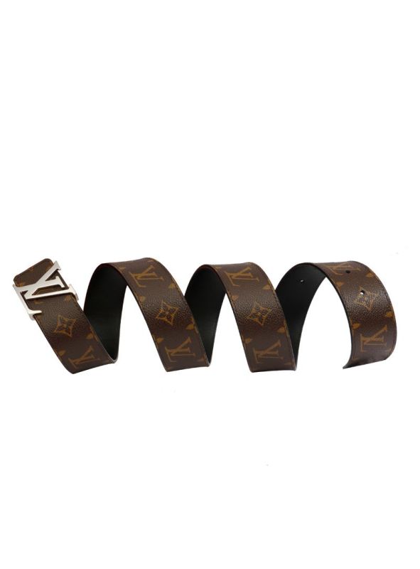 LOUIS VUITTON MONOGRAM BROWN BELT