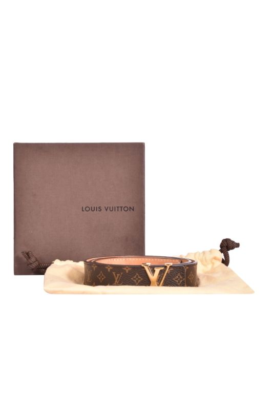 Louis Vuitton Monogram Brown Belt RT138-10
