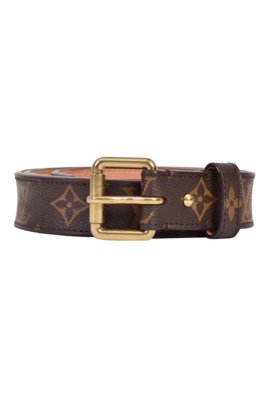 Louis Vuitton Monogram Buckle Belt RT104-10