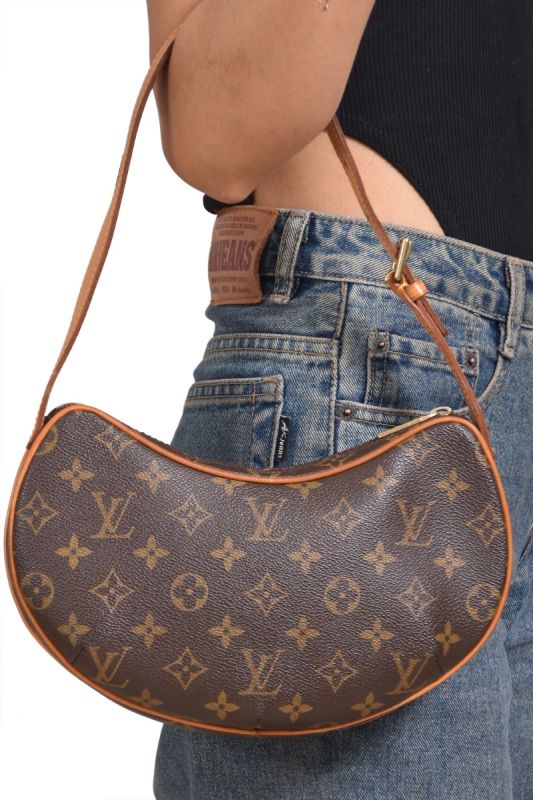 Louis Vuitton Monogram Canvas Croissant MM Bag