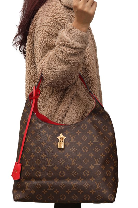 LOUIS VUITTON MONOGRAM CONQUELICOT FLOWER HOBO BAG