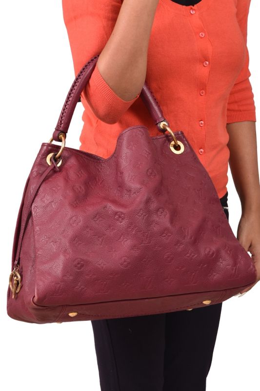 Louis Vuitton Monogram Leather Empreinte Artsy MM Handbag