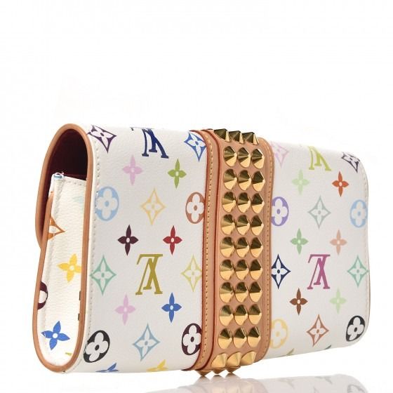LOUIS VUITTON MONOGRAM MULTICOLOR COURTNEY CLUTCH