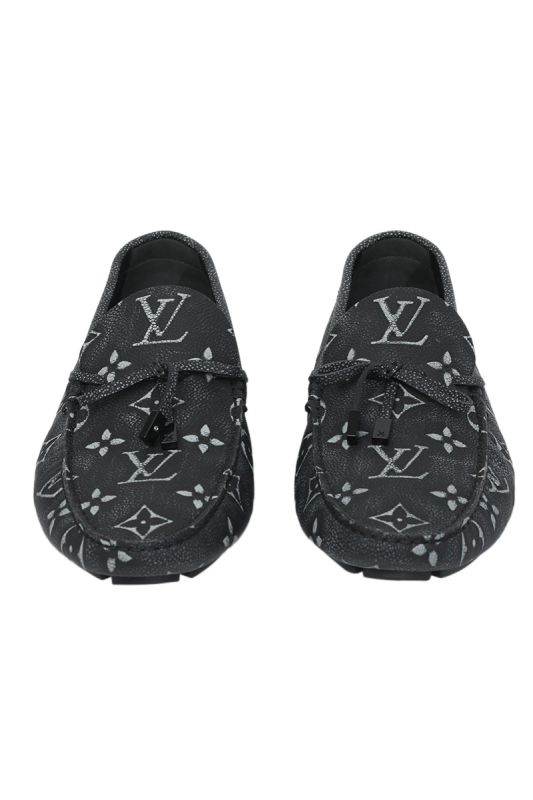 Louis Vuitton Monogram Plain Toe Driver Moccasins
