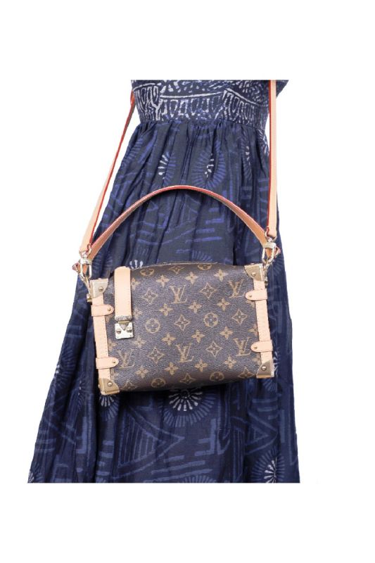 Louis Vuitton Monogram Side Trunk PM Shoulder Bag