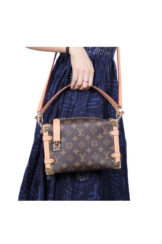 Louis Vuitton Monogram Side Trunk PM Shoulder Bag